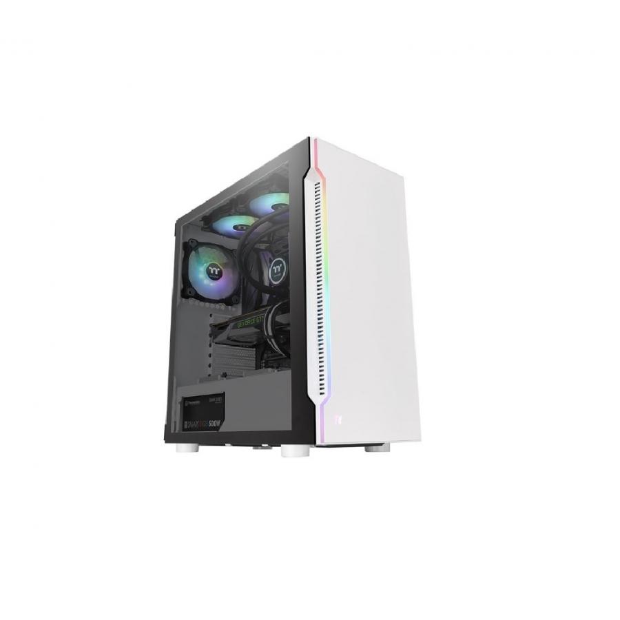 Thermaltake H Tg Rgb Mid Tower Atx Snow Whiteca M M Wn