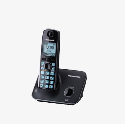 Telfono Inalmbrico Panasonic KxTg4111Meb  Telfono Inalmbrico Panasonic KxTg4111Meb Negro Si Si  KX-TG4111MEB  KX-TG4111MEB - PANASONIC