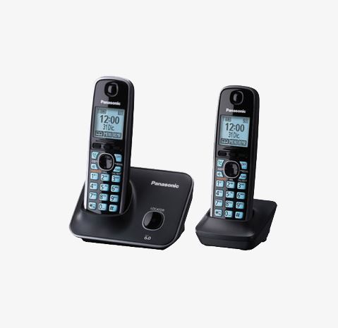 Panasonic Telefono Inalambrico P  Lcd 1 8   1 Auri Negro Kx Tg4112Meb  - PANASONIC