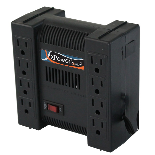 Regulador Complet Erv 9 001 X Power 1300Va 650W Tv Consolas - ERV-9-001