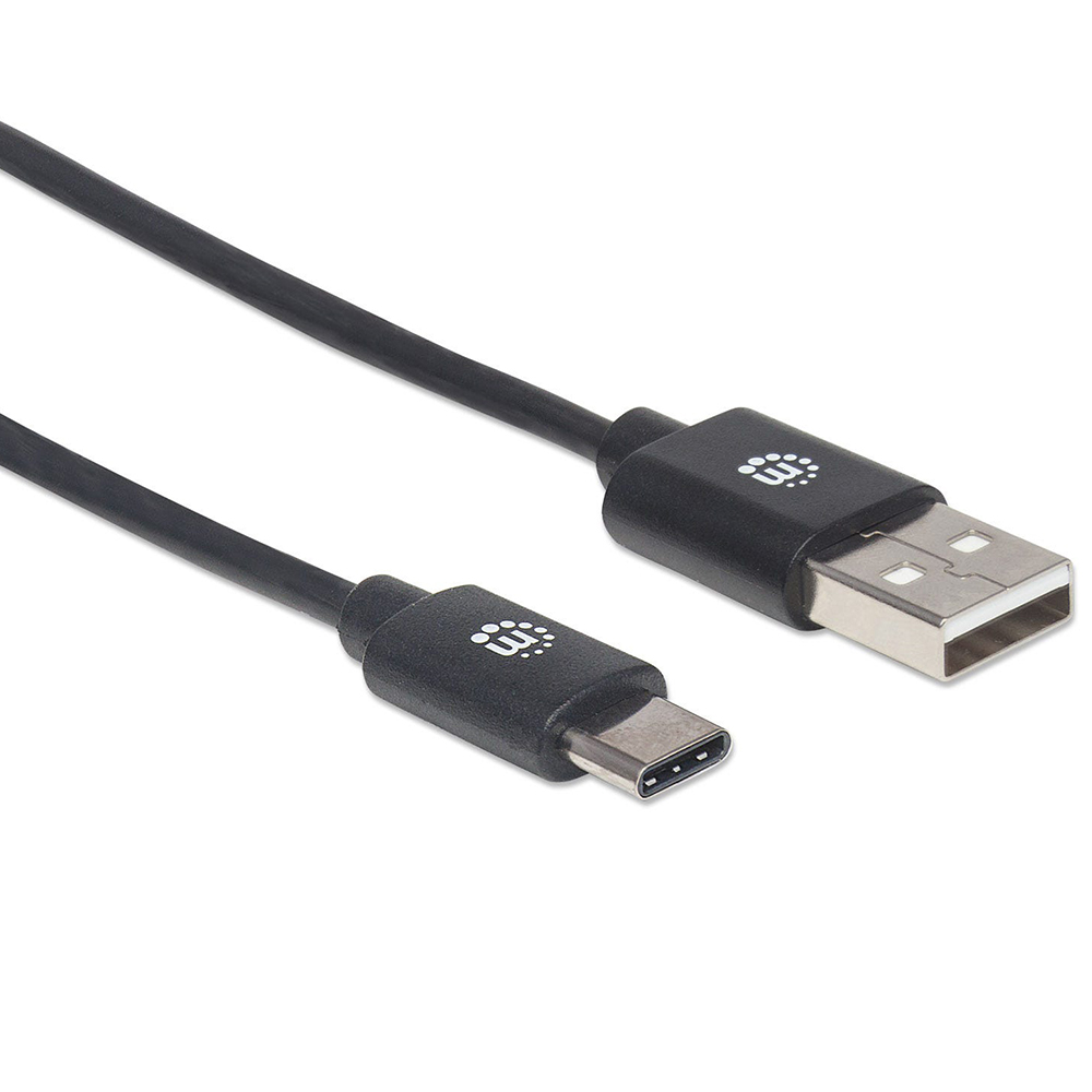 354929 Cable Usb C Manhattan M A Tipo A M 2 0 2Mts 354929