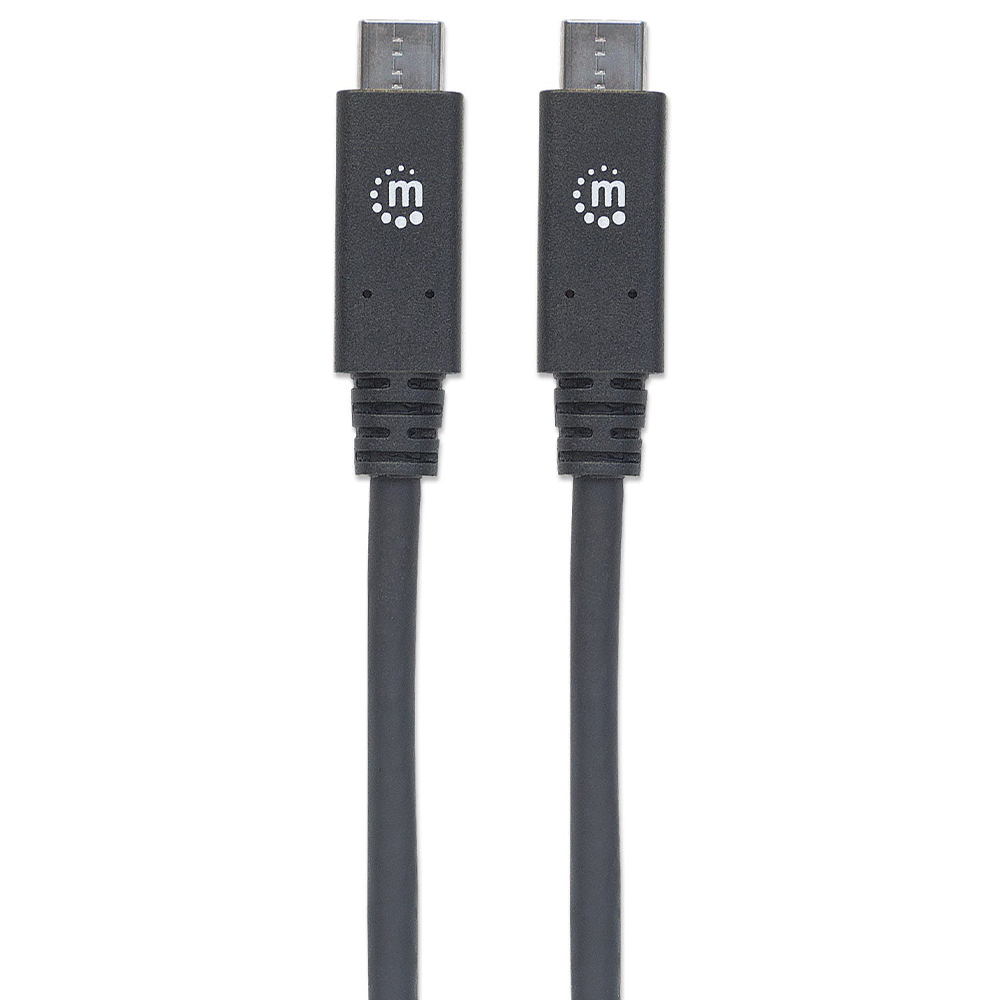 355223 Cable USB Tipo C MANHATTAN USB-C Macho A USB-C Macho Cable USB Tipo C MANHATTAN USB-C Macho A USB-C Macho USB C USB C Macho/Macho 1 M Negro