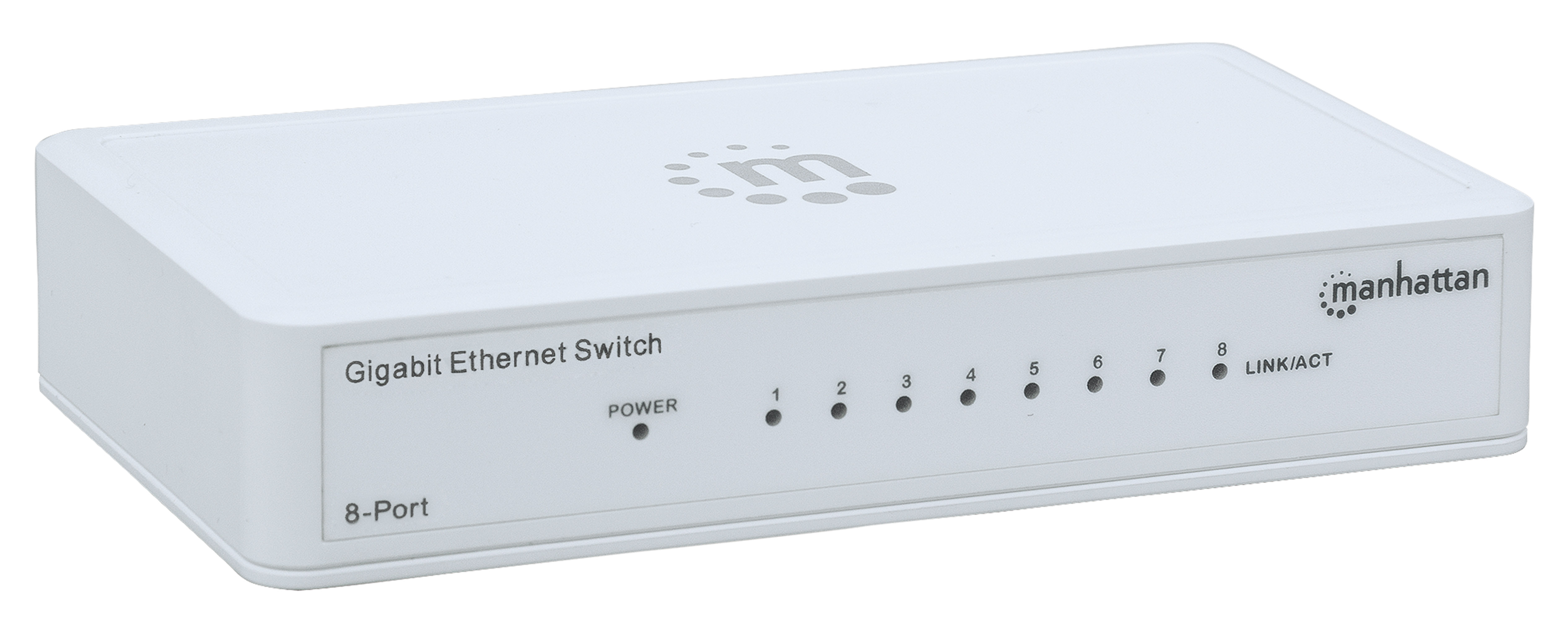 560702 Switch Gb  8 Ptos Manhattan Ethernet Blanco 560702