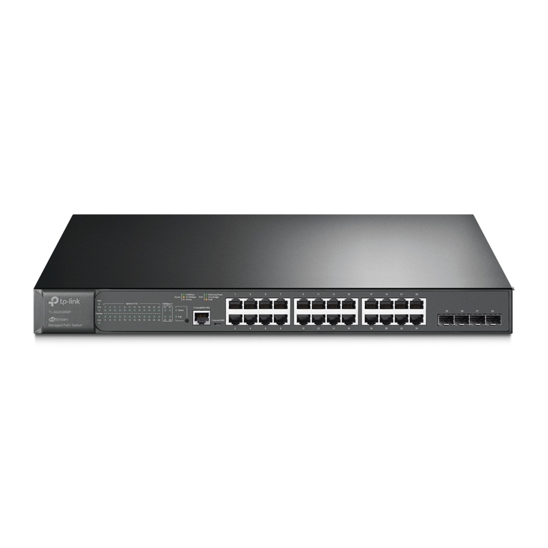 SG3428MP SWITCH OMADA L2 DE 24 PUERTOS  GIGABIT Y 4 SFP CON 24 POE