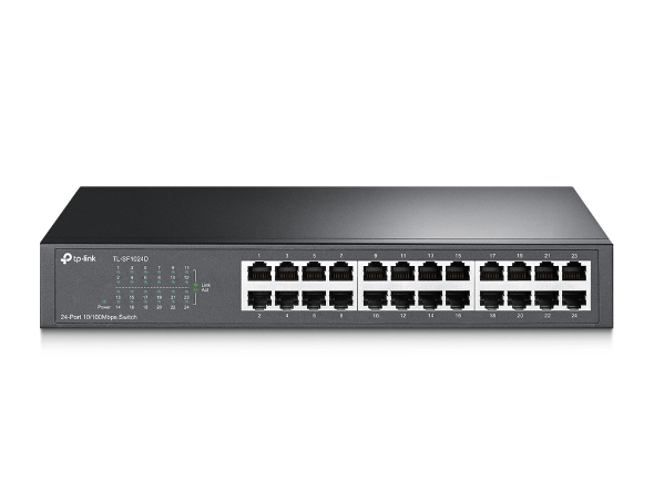 TL-SF1024D TP-LINK SWITCH ESCRIT/RACK /24 PTOS FAST/SAVE ENERGY 75/13/TL-SF1024D