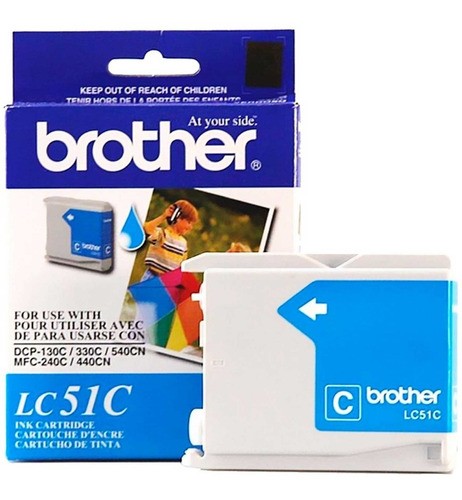 Cartucho Brother Lc51C Cyan Lc51C - LC51C
