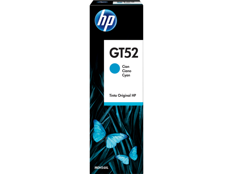 M0H54AL BOTELLA TINTA HP ORIGINAL CYAN GT52 M0H54AL