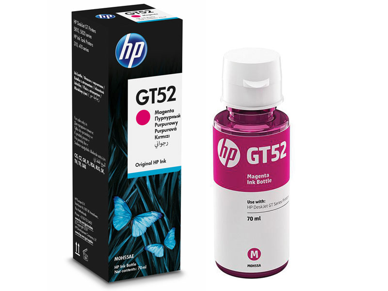 M0H55AL BOTELLA TINTA HP ORIGINAL MAGENTA GT52 M0H55AL