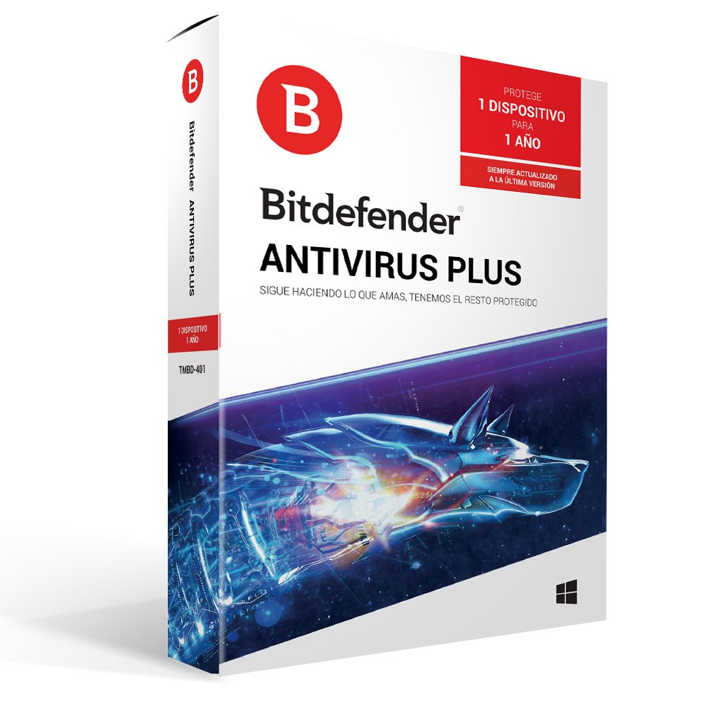 Antivirus Bitdefender Tmbd401  Antivirus Bitdefender Tmbd401 1 Licencia 1 AoS  TMBD-401  TMBD-401 - BITDEFENDER