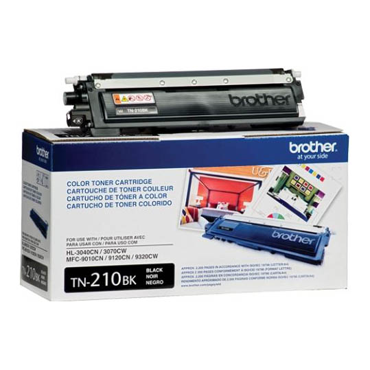 TN210BK Toner Brother Negro 2200 Pag Para Hl3040Cn 3070Cw Mfc9010Cn 9120 Tn210Bk