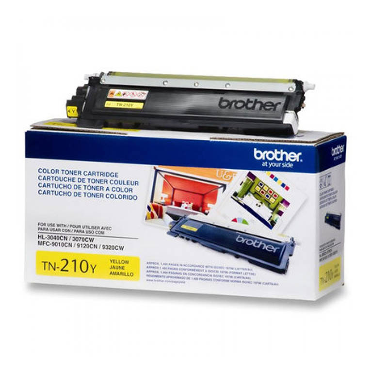 Toner Brother Amarillo 1400 Pag Para Hl3040Cn 3070Cw Mfc9010Cn Tn210Y - TN210Y