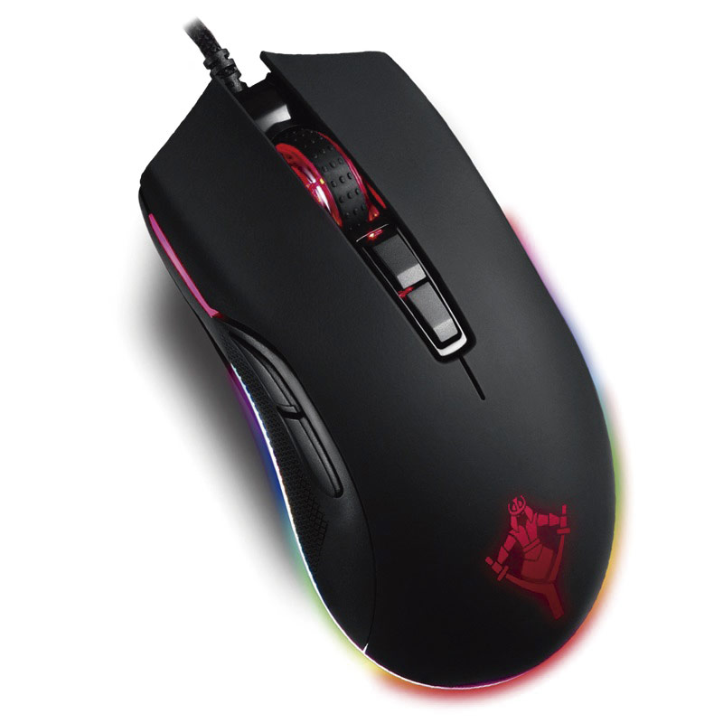 Mouse Gamer Yeyian Ymt V70 Ymt M2000 Claymore2000 Opt Rgb 7 Btns 12000 - YMT-V70