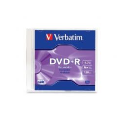Dvd R Verbatim 16X 4 7Gb Single Slim Case Vb95059 - VERBATIM