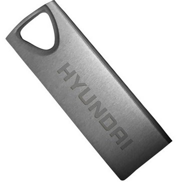 Memoria USB Hyundai Bravo Deluxe, 32GB, 2.0, U2BK/32GASG, color Gris - MEMHYU140