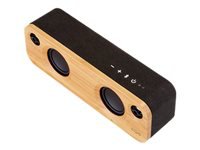 House Of Marley Get Together Mini  Altavoz  Para Uso Porttil  Inalmbrico  Bluetooth  2 Vas  Negro Exclusivo - HOUSE OF MARLEY