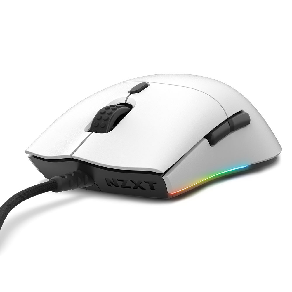 MOUSE GAMER NZXT PTICO LIFT/BLANCO/ALAMBRICO/USB-A/16.000DPI/GAMERMS ...