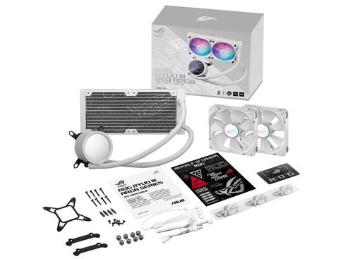 ENFRIAMIENTO ASUS ROG RYUO III 240 ARGB WHT AURA SYNC INTEL Y AMD ROG RYUO III 240 ARGB WHT - ASUS