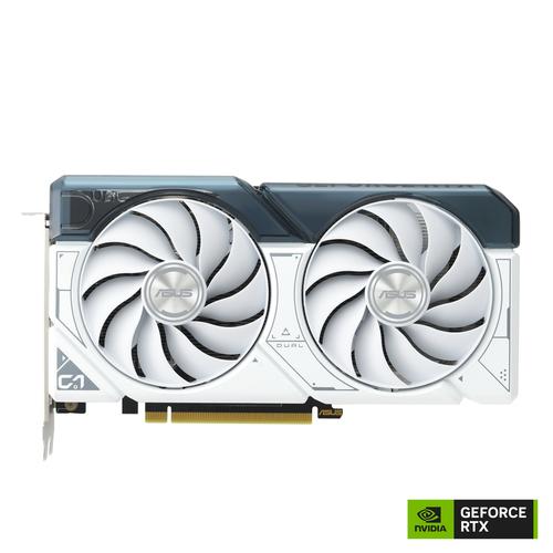 Tarjeta de Video ASUS NVIDIA Dual GeForce RTX 4060 White OC 8GB 128-bit GDDR6 PCI Express 40 DUAL-RTX4060-O8G-WHITE - ASUS