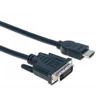 372527 CABLE ADAPTADOR CONVERTIDOR HDMI A DVI-D 4.5M 1080P M-M MONITOR UPC 0766623372527