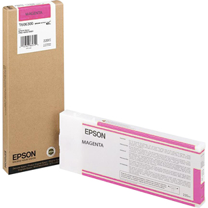 TINTA MAGENTA VIVID P/STYLUS 4880 220ML ALTA CAPACIDAD DE TINTA T606300 - EPSON