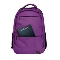 BACK PACK TECHZONE WARRIOR PARA laptop-de-156p-color-purple UPC 7501950172333 - TZ20LBP01-MORADO