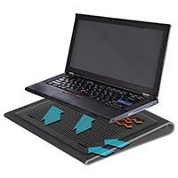 AWE55US Enfriador Para Laptop Color Negro Y Gris AWE55US