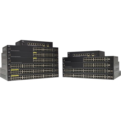SG350-10SFP-K9-NA SWITCH 10-puertos-gigabit-sfp UPC 0882658997068 - CISCO