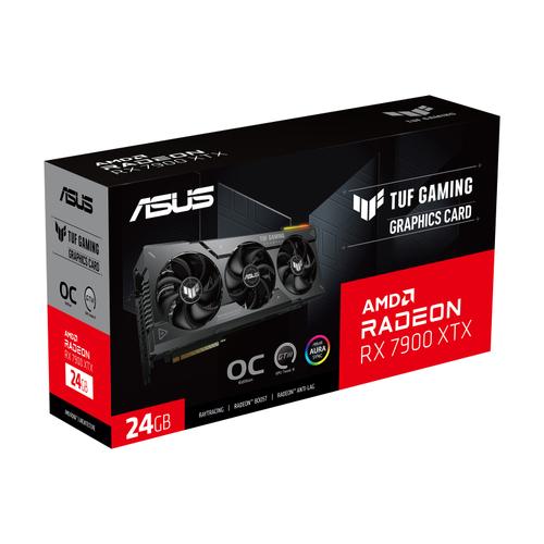 TARJETA DE VIDEO ASUS TUF-RX7900XTX-O24G-GAMING384 BITPCI-E 40HDMI 213DP14A8KTRI FAN - ASUS