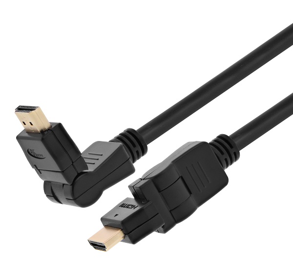 Xtech - Video / audio cable - HDMI - pivot-swiv10ftXTC610 - XTECH