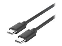 iLuv - Cable USB - USB-C M a USB-C M - USB 31 Gen 2 - 3 ft - conector C reversible - negro - ICB57BLK