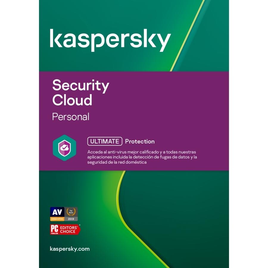 ESD KASPERSKY SECURITY CLOUD PERSONAL 5 DIS 1 AÑO 5 CUENTAS UPC  - KASPERSKY