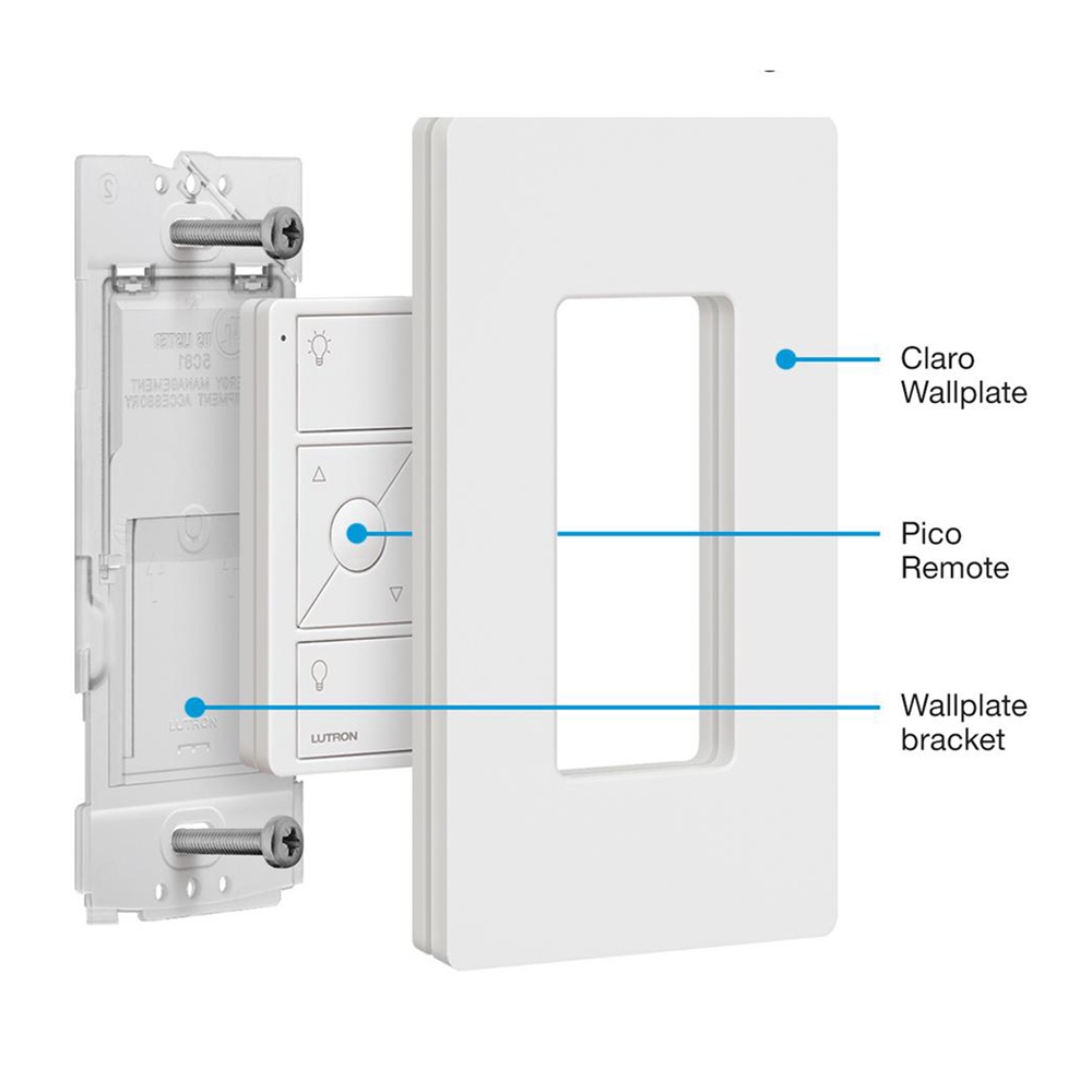 ACCESORIO PARA BOTONERA LUTRON RKD-W5BRL-BL-E - RKD-W5BRL-BL-E