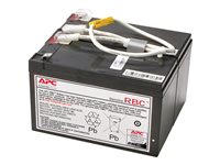 Apc Replacement Battery Cartridge 109  Batera De Ups  1 X Bateras  cido De Plomo  Carbn  Para PN Bn1250Lcd Br1200GJp Br1200Lcdi Br1500Lcd Br1500Lcdi Bx1300Lcd Bx1500Lcd - APCRBC109