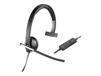 981-000513 Logitech Usb Headset Mono H650E  Auricular  En Oreja  Cableado