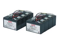 RBC12 Apc Replacement Battery Cartridge 12  Batera De Ups  2 X Bateras  cido De Plomo  Negro  Para PN Dl5000Rmt5U Su3000R3Ix160 Su5000R5Tbx114 Su5000R5Tbxfmr Su5000R5XltTf3
