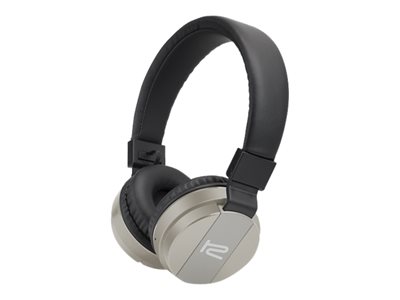 Klip Xtreme KHS-620 - Auriculares con diadema con micro - en oreja - Bluetooth - inalámbrico - plata - KLIP XTREME