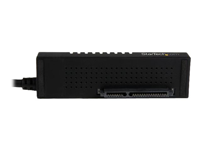 StarTech.com Cable Adaptador USB 3.1 (10Gbps) para Unidades de Disco SATA de 2,5 y 3,5 Pulgadas - Conversor para Discos Duros y SSD SATA - Controlador de almacenamiento - 2.5", 3.5" - SATA 6Gb/s - USB 3.1 (Gen 2) - negro - USB312SAT3