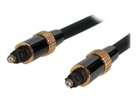 StarTech.com Cable de audio Toslink Digital SPDIF (premium) de fibra óptica (6 m) - Cable para audio digital (fibra óptica) - SPDIF - TOSLINK macho a TOSLINK macho - 6.1 m - fibra óptica - para P/N: FPCEILPTBLP, FPCEILPTBSP, FPWARTB1M, FPWFXBAT, FPWTLTBAT, STNDMTV70, STNDMTVDUO - TOSLINK20