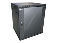 Nexxt Solutions SKD - Armario - instalable en pared - RAL 9005, negro barniz - 18U - 19" - PCRWESKD18U60FXBK