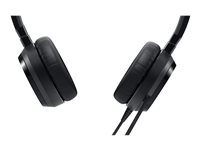 750-AAVM Dell Pro Stereo Headset Uc350  Auricular  En Oreja  Cableado  Usb Conector De 35 Mm  Negro  Con 3 Aos De Advanced Exchange Service