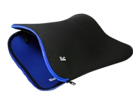 Klip Xtreme Ksn115 Reversible Laptop Sleeve  Funda Para Porttil  156  Negro Azul - KSN-115BL