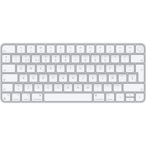 Apple Magic Teclado Universal USB Bluetooth Español Aluminio Blanco MK293E/A - MK293E/A