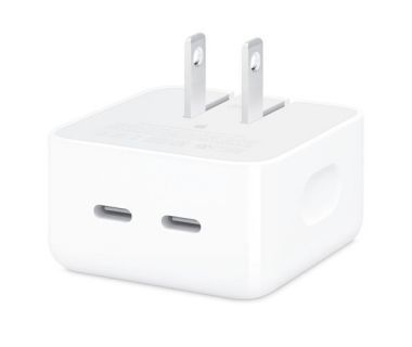 ADAPTADOR DE CORRIENTE COMPACTO  DE 35W CON DOS PUERTOS USB-C - MNWM3AM/A