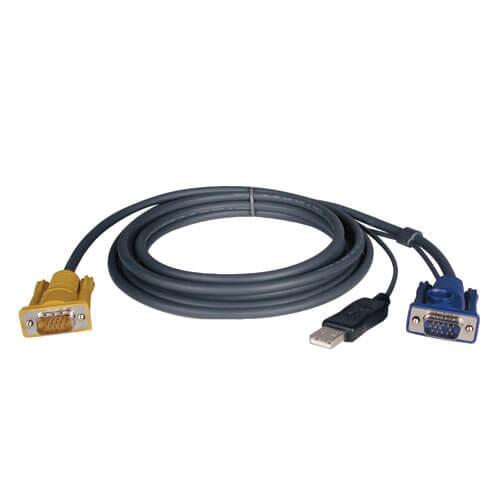JUEGO DE CABLES USB PARA KVM  UPC 0037332121943 - P776-010