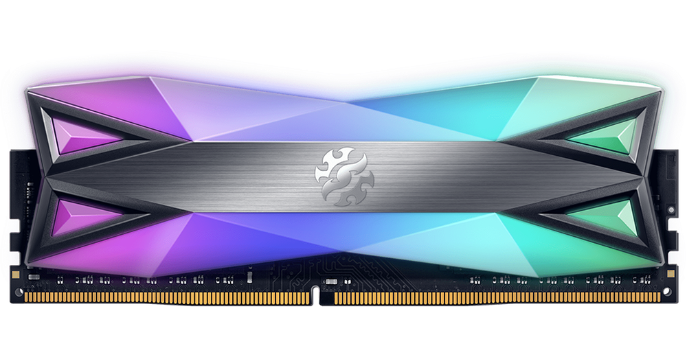 MEM DDR4 ADATA XPG SPECTRIX D50 8GB 4133MHZ RGB (AX4U413338G19J-ST50) - AX4U413338G19