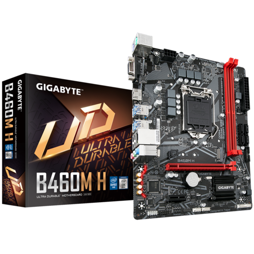Gigabyte  B460M H  Motherboard  Intel B460  None - GIGABYTE