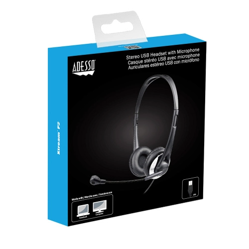 AURICULARES EST?REO CON CABLE usb-y-micrfono-ajustable-con-cance UPC - NULL