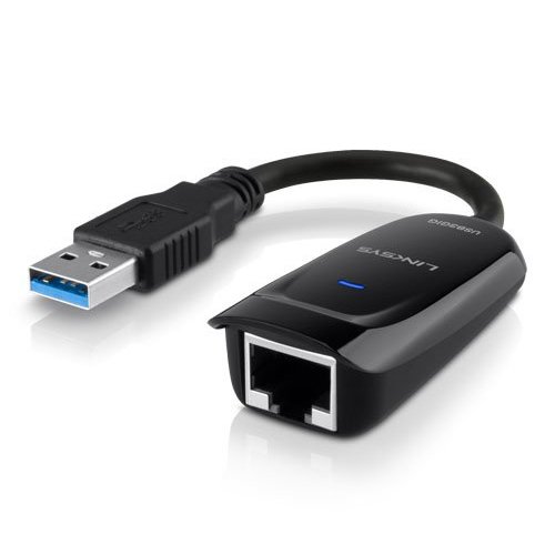 USB3GIG ADAPTADOR LINKSYS ETHERNET GIGABIT MAC ULTRABOOK USB 3.0 (USB3GIG)