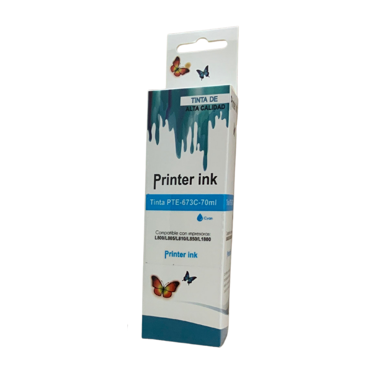 Toner Compatibles Pte673C70Ml 673C70Ml - PTE-673C-70ml