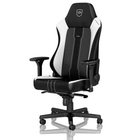 NOBLECHAIRS HERO LIMITED EDITION 2019 BLACK/WHITE - GAMING C NBL-HRO-PU-XIX - NOBLECHAIRS